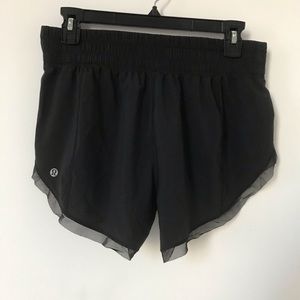 Lululemon Black Running Shorts